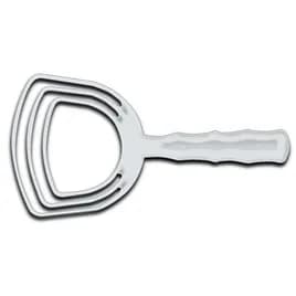Bone Dust Scraper PP White Square 1/Each
