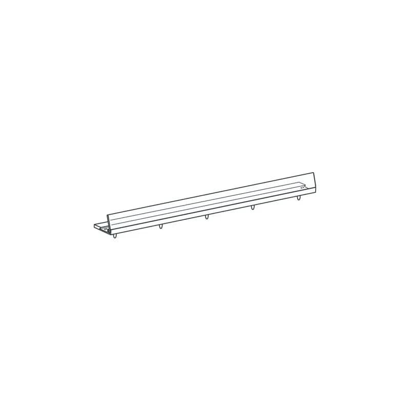 Power Zone® Sure-Set™ Divider 14X2.75 IN Clear Center 1/Each