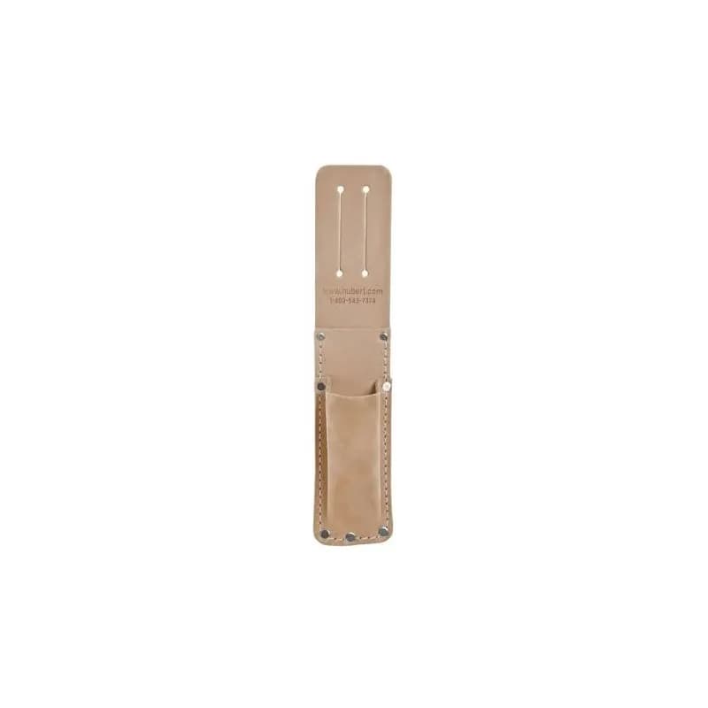 Expressly Hubert® Knife and Box Cutter Knife Holster 11.25X2.25X1.25 IN Leather Brown 1/Each