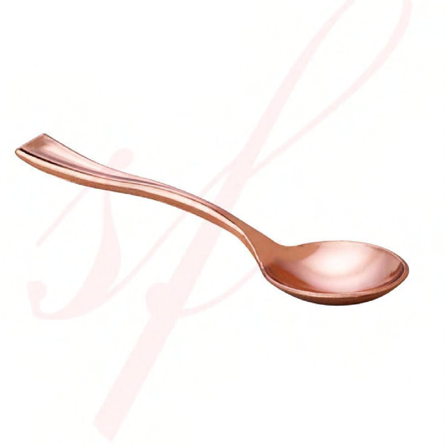Tasting Spoon 4 IN Plastic Copper Mini 500/Case