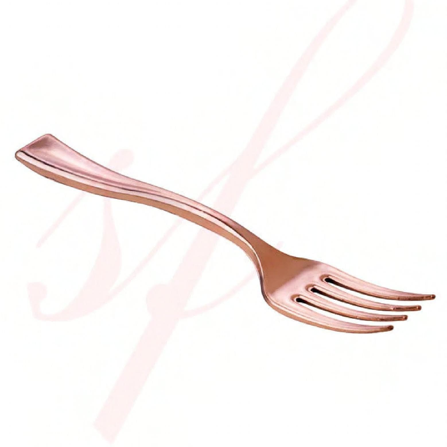 Fork Plastic Copper Mini 500/Case