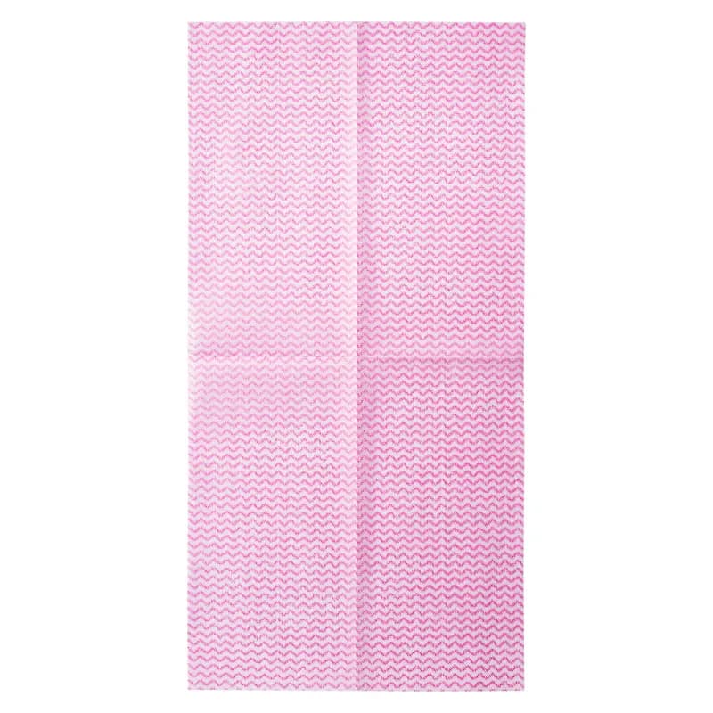Victoria Bay Foodservice Wiper Unfolded: 11.8X23.6 IN Polyester Pink 200/Case
