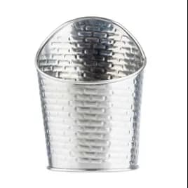 Brickhouse Collection™ Fry Cup 9.5 OZ Stainless Steel Round Angled Small Dishwasher Safe 1/Each