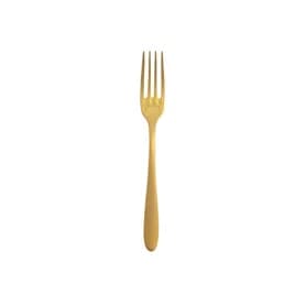 Sant' Andrea Mascagni Salad Fork 7 IN 18/10 Stainless Steel Brushed Gold 12/Dozen