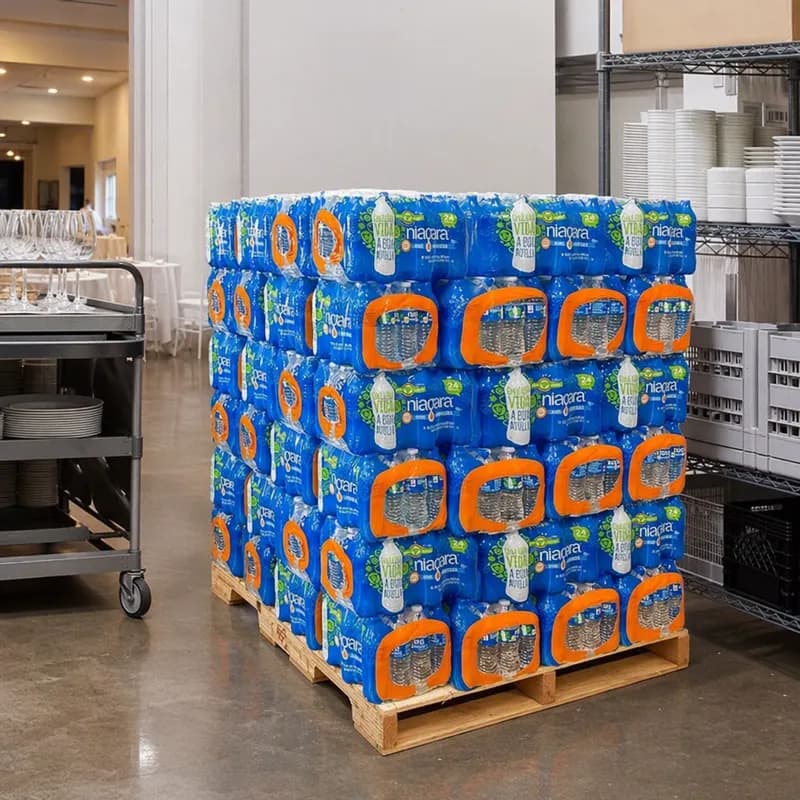 Niagara Water 500 mL 24 Count/Case 84 Cases/Pallet