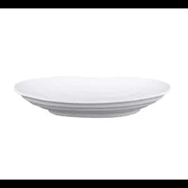 Plate 9X5.75X1.25 IN Melamine White Oval Dishwasher Safe 1/Each