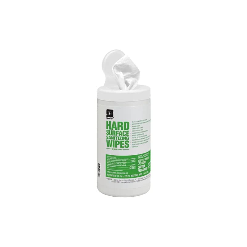 Sanitizing Wipes Citrus 225 Count/Pack 6 Packs/Case 1350 Count/Case