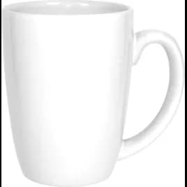 Dover™ Mug 12 FLOZ Porcelain European White Euro 36/Case