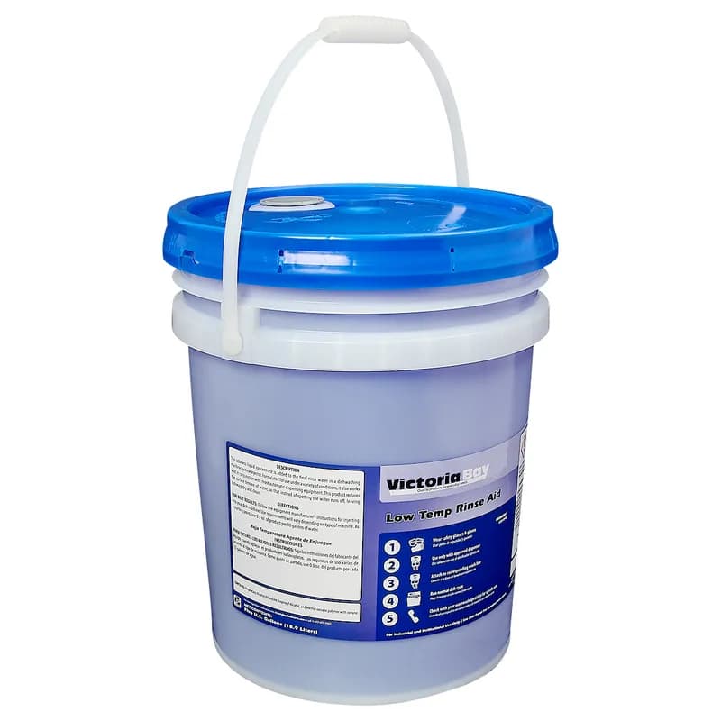 Victoria Bay Low Temp Rinse Aid 5 GAL 1/Pail