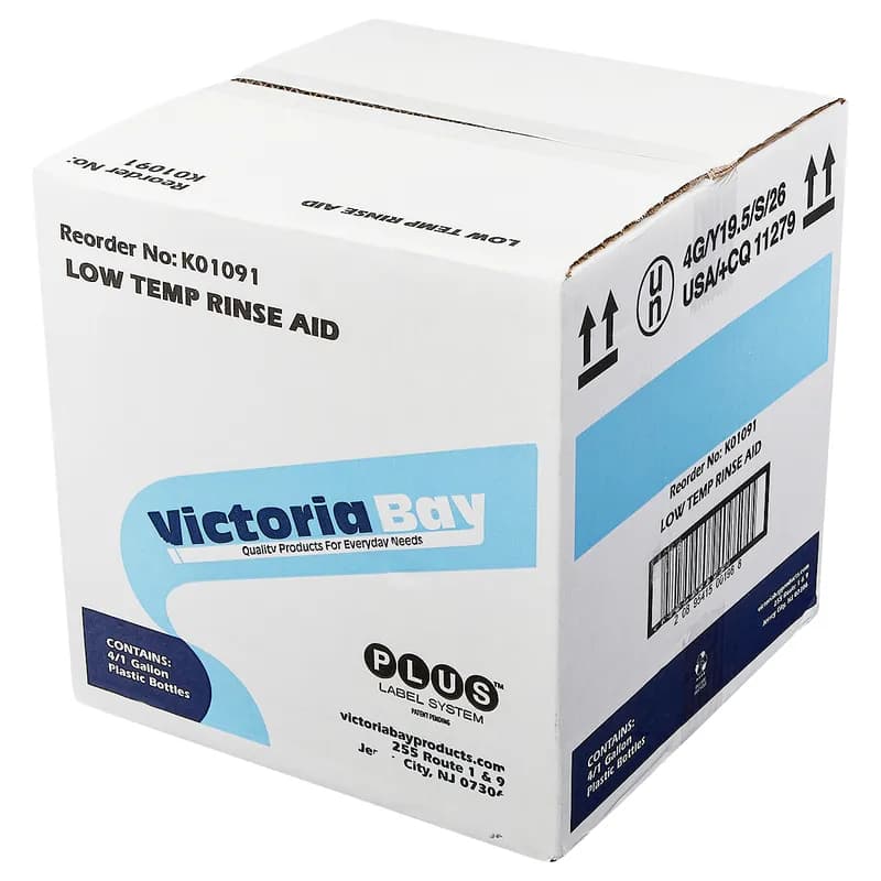 Victoria Bay Low Temp Rinse Aid 1 GAL 4/Case