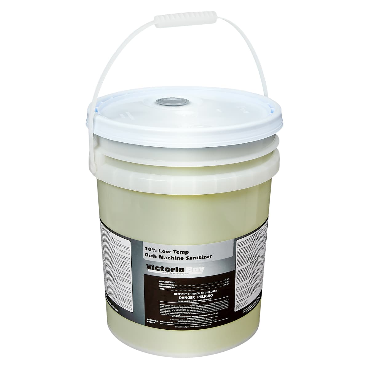 Victoria Bay Low Temp 10% Dish Machine Sanitizer 5 GAL 1/Pail