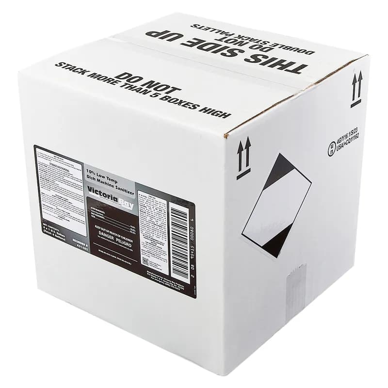 Victoria Bay Low Temp 10% Dish Machine Sanitizer 1 GAL 4/Case