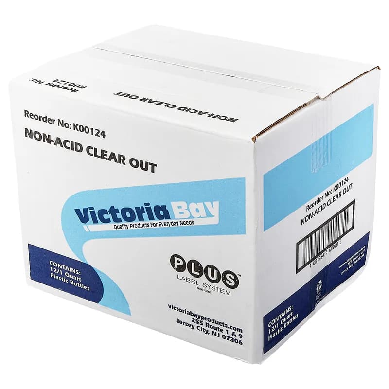 Victoria Bay Non-Acid Clear Out Drain Conditioner & Maintainer 1 QT 12/Case