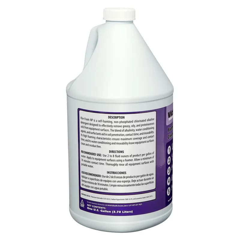 Victoria Bay Foaming Chlorinated Cleaner / Degreaser 1 GAL 4/Case