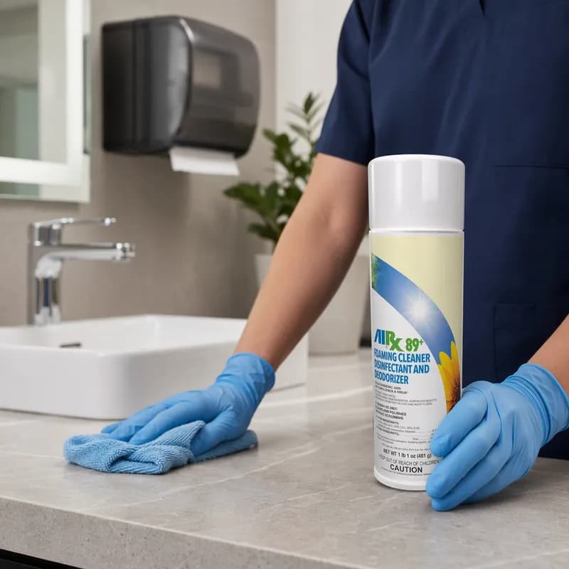 AirX® One-Step Disinfectant 20 FLOZ Multi Surface Aerosol Germicidal Virucidal Pseudomonacidal Staphylocidal 12/Case