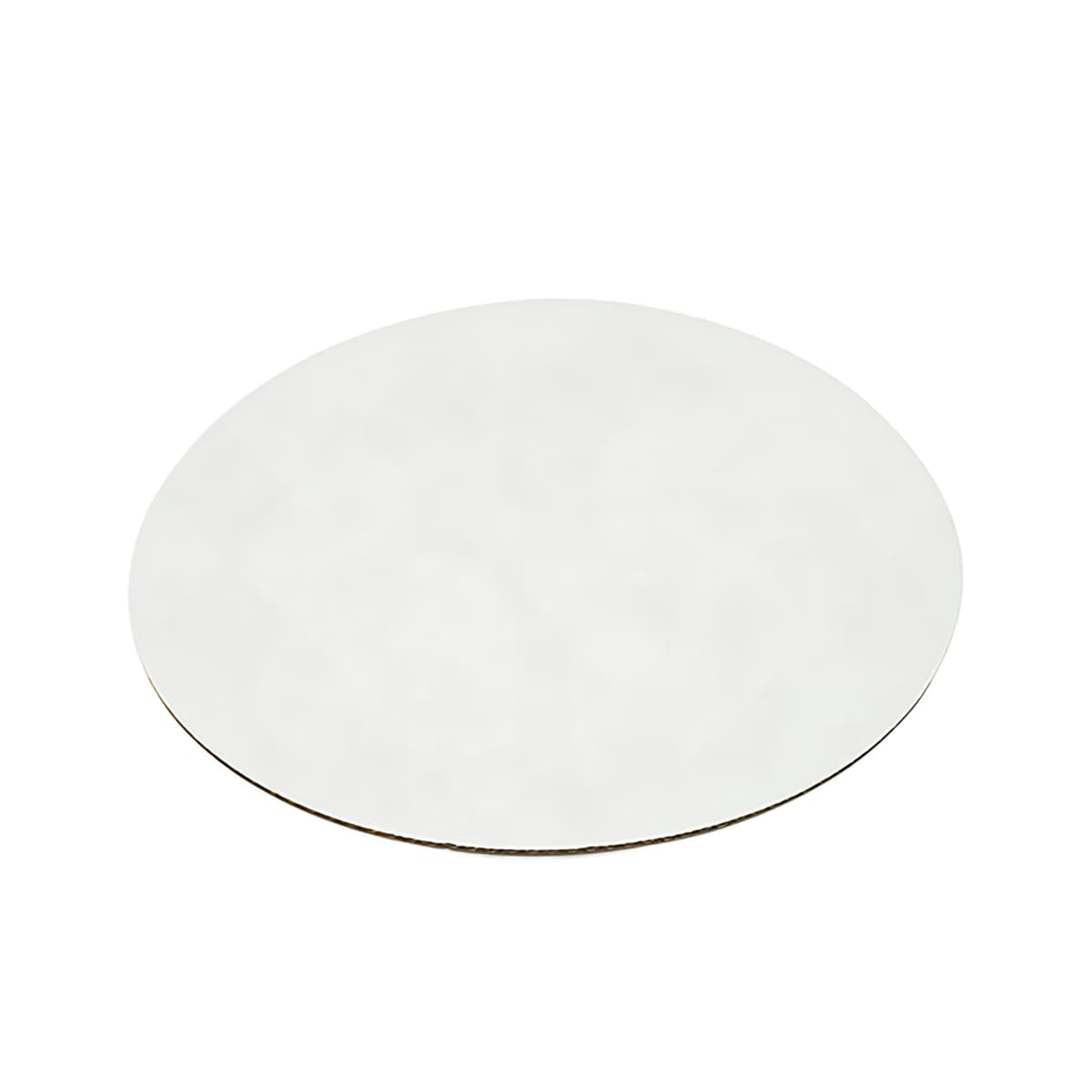 Cake Circle 16 IN Corrugated Paperboard White Round Single Wall 125/Case