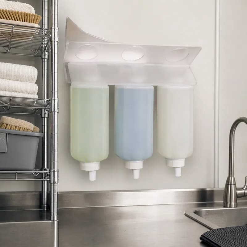 Dispenser Bracket 32 OZ Frosted Triple 53MM Neck Oblong 1/Each