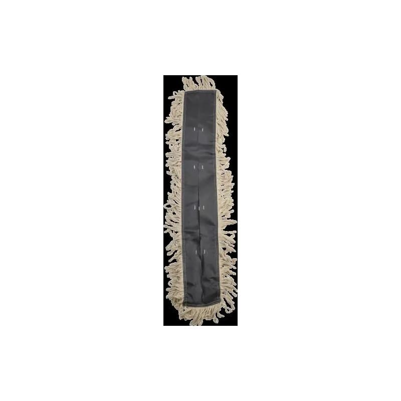 Victoria Bay Dust Mop Pad 5X36 IN Natural Synthetic Yarn Looped Treated 12/Case