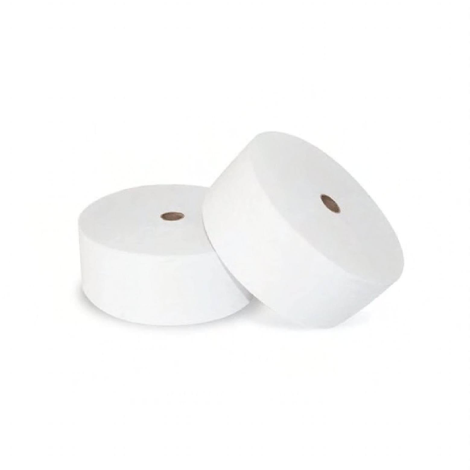 Maximus® Toilet Paper & Tissue Roll 3.3IN X1200FT 2PLY Virgin Paper Embossed Small Core Jumbo High Capacity 12/Case