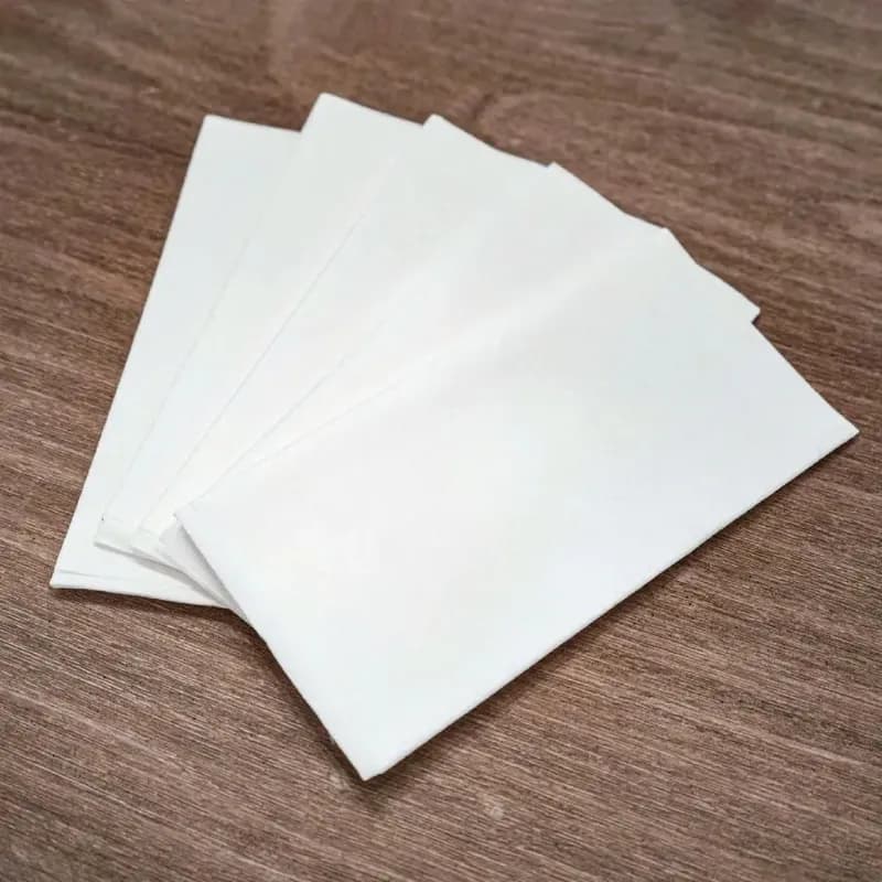 Island View 6123 Dispenser Napkins White Airlaid Paper 1PLY 1/8 Fold 300/Case