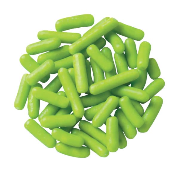 Decorettes 6 LB Lime Green 1/Box
