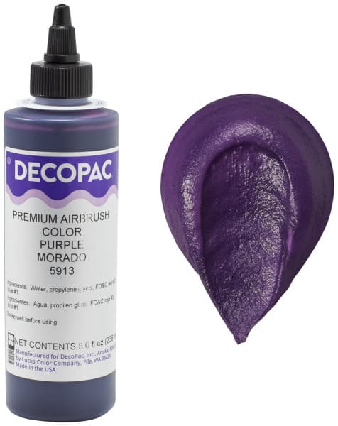 Airbrush Color 8 OZ Purple Premium 1/Each