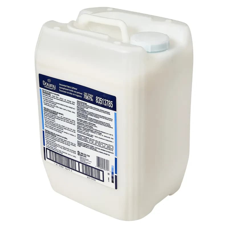 PGProLine Professional Downy® Unscented Laundry Softener 5 GAL Liquid Closed Loop Cleaner 1/Pail