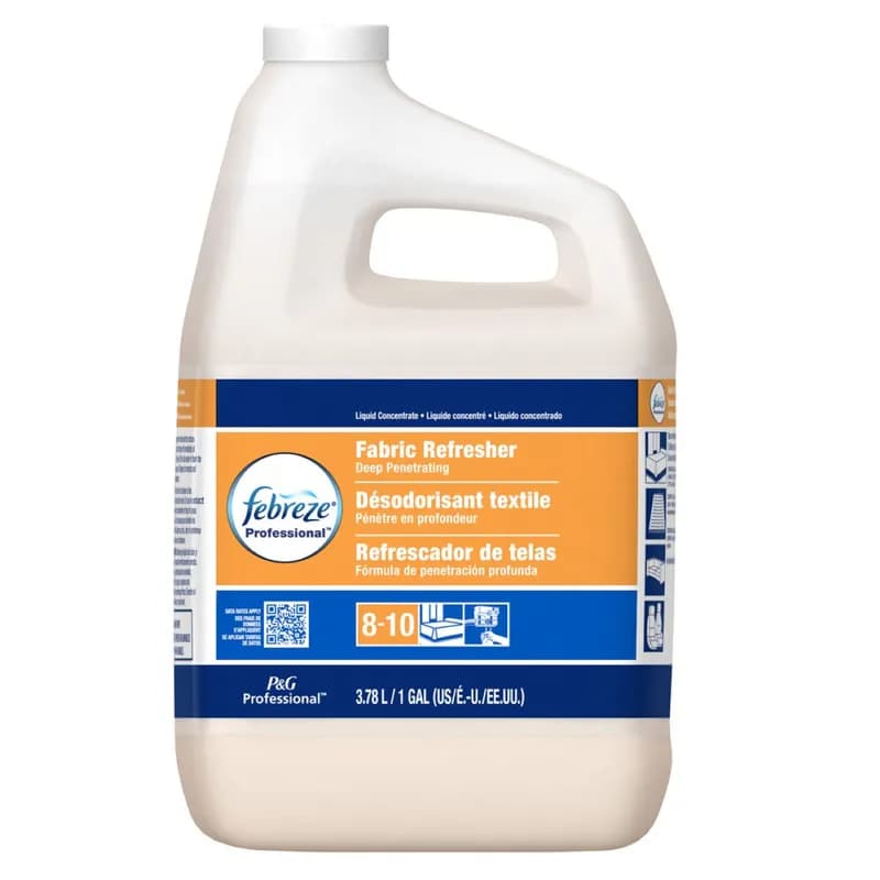 Febreze 5X Fabric Refresher Concentrate Spray 1 GAL Closed Loop Cleaner 2/Case