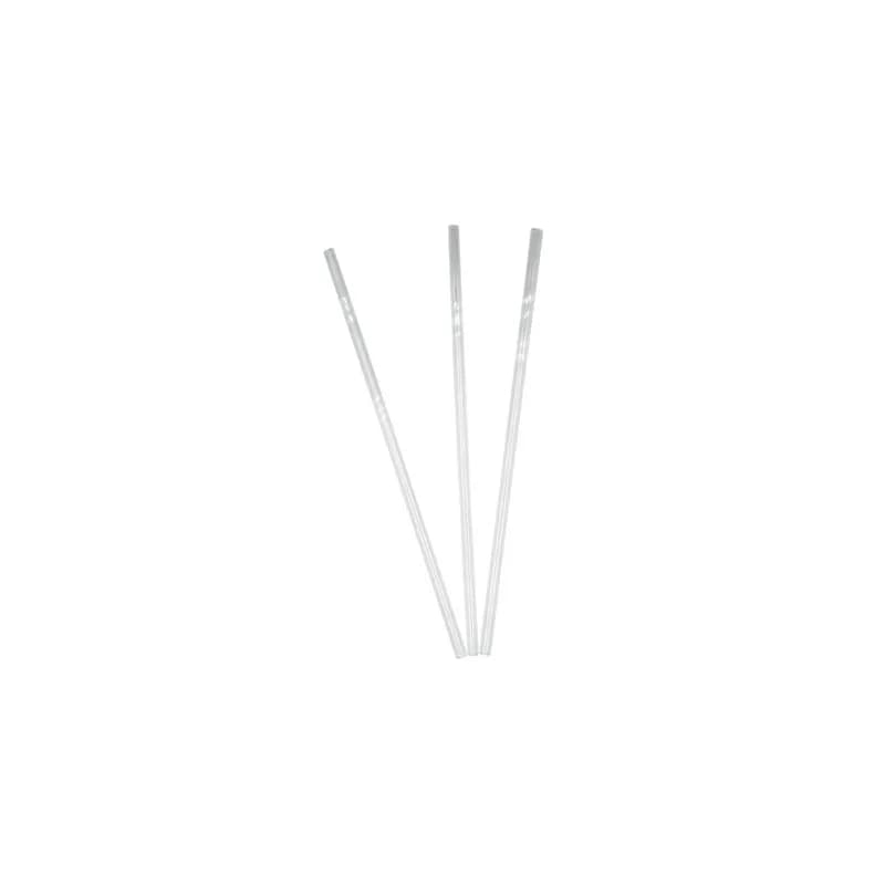 Super Jumbo Straw 0.24X8 IN PLA Clear Paper Wrapped 10000/Case