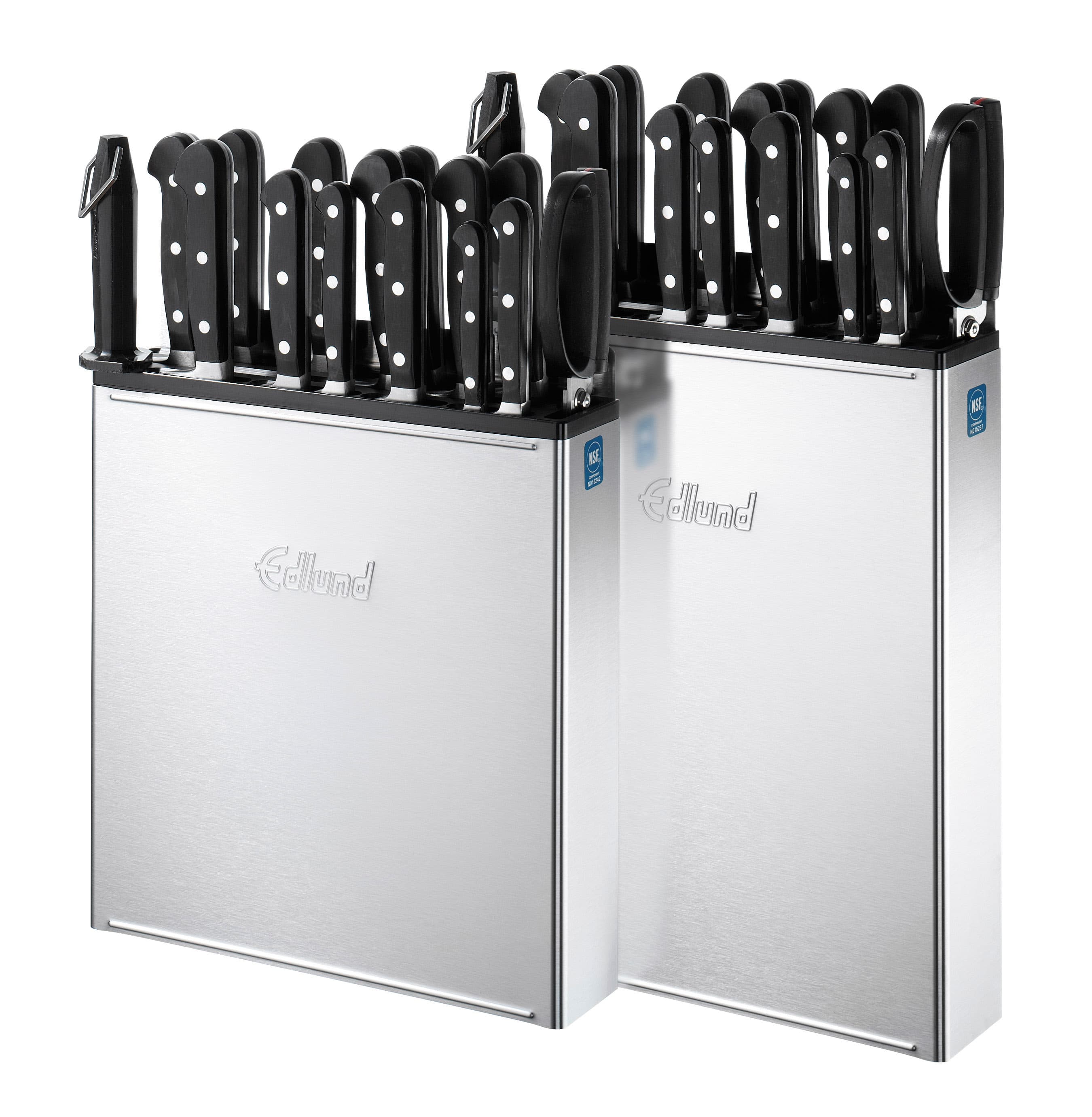 Knife Rack & Holder Stainless Steel Wall Mount Skirt 1/Each