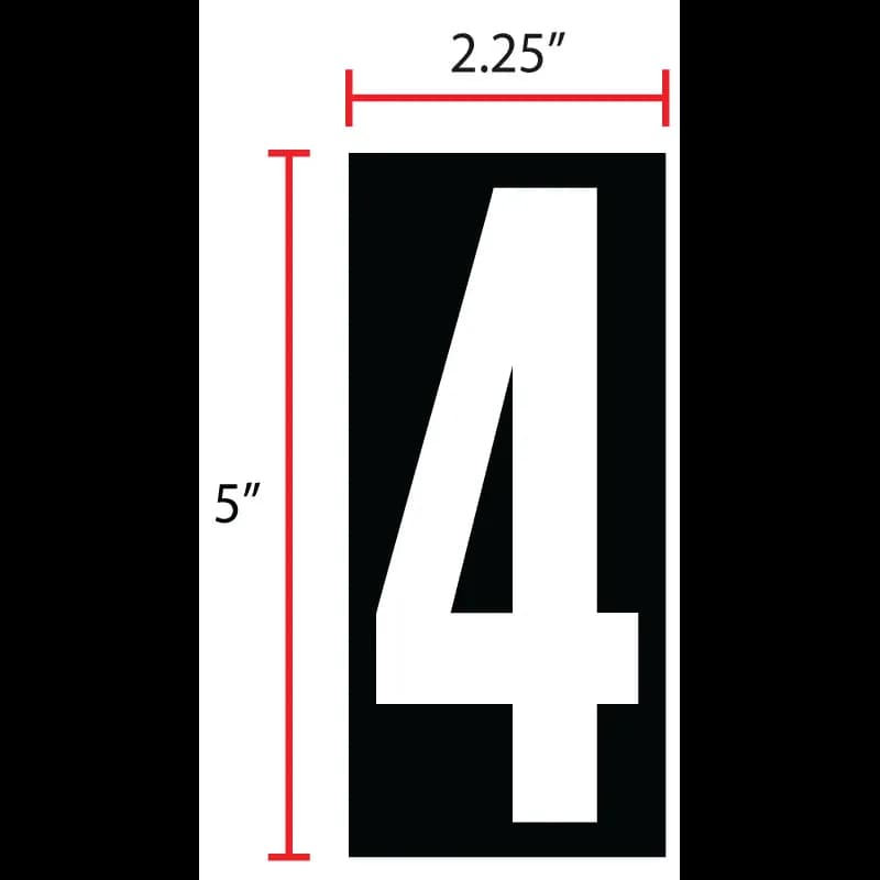 Magnetic Sign Magnet #4 For Pump Topper Sign 25/Pack