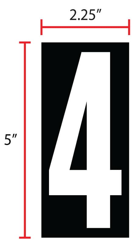 Magnetic Sign Magnet #4 For Pump Topper Sign 25/Pack