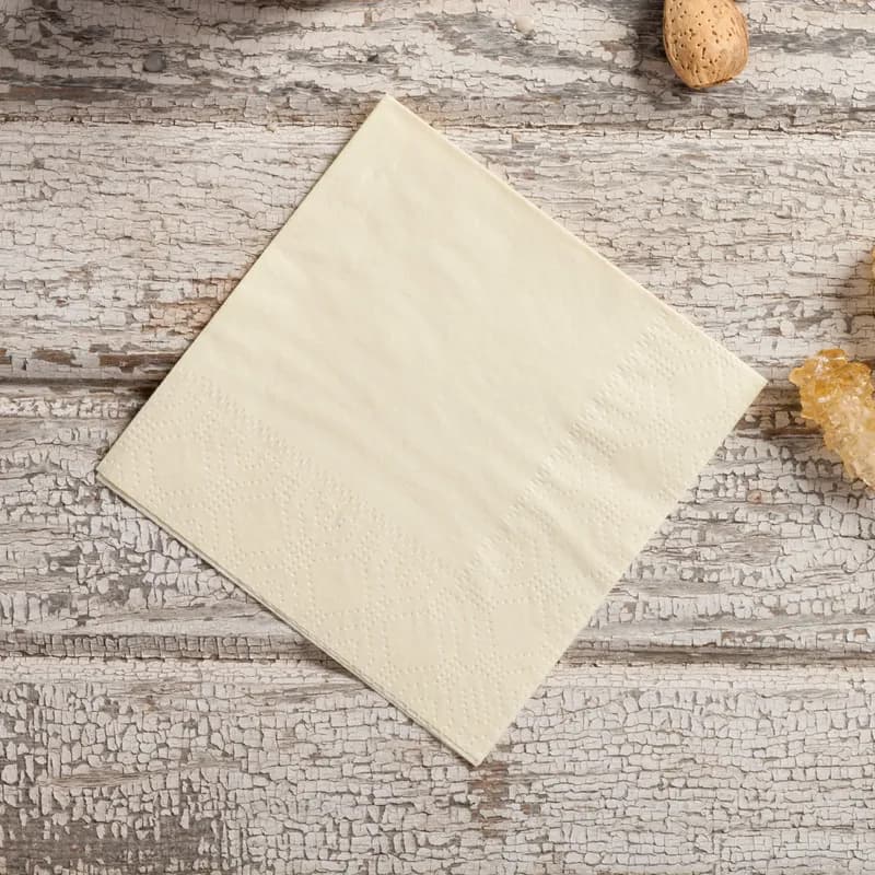 Beverage Napkins 10X10 IN Ivory 2PLY 1000/Case