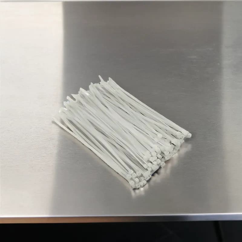 Cable Tie 11 IN Clear Plastic 50LB 1000/Pack