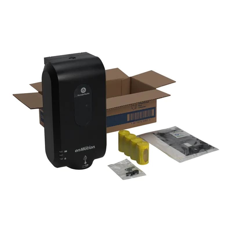 enMotion® Hand Sanitizer & Soap Dispenser Black Automatic Surface Mount For enMotion Gen2 1/Each