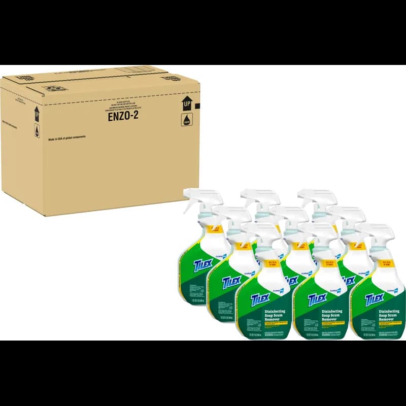 Tilex® Soap Scum Remover Deodorizer 32 FLOZ Multi Surface RTU Antibacterial 9/Case