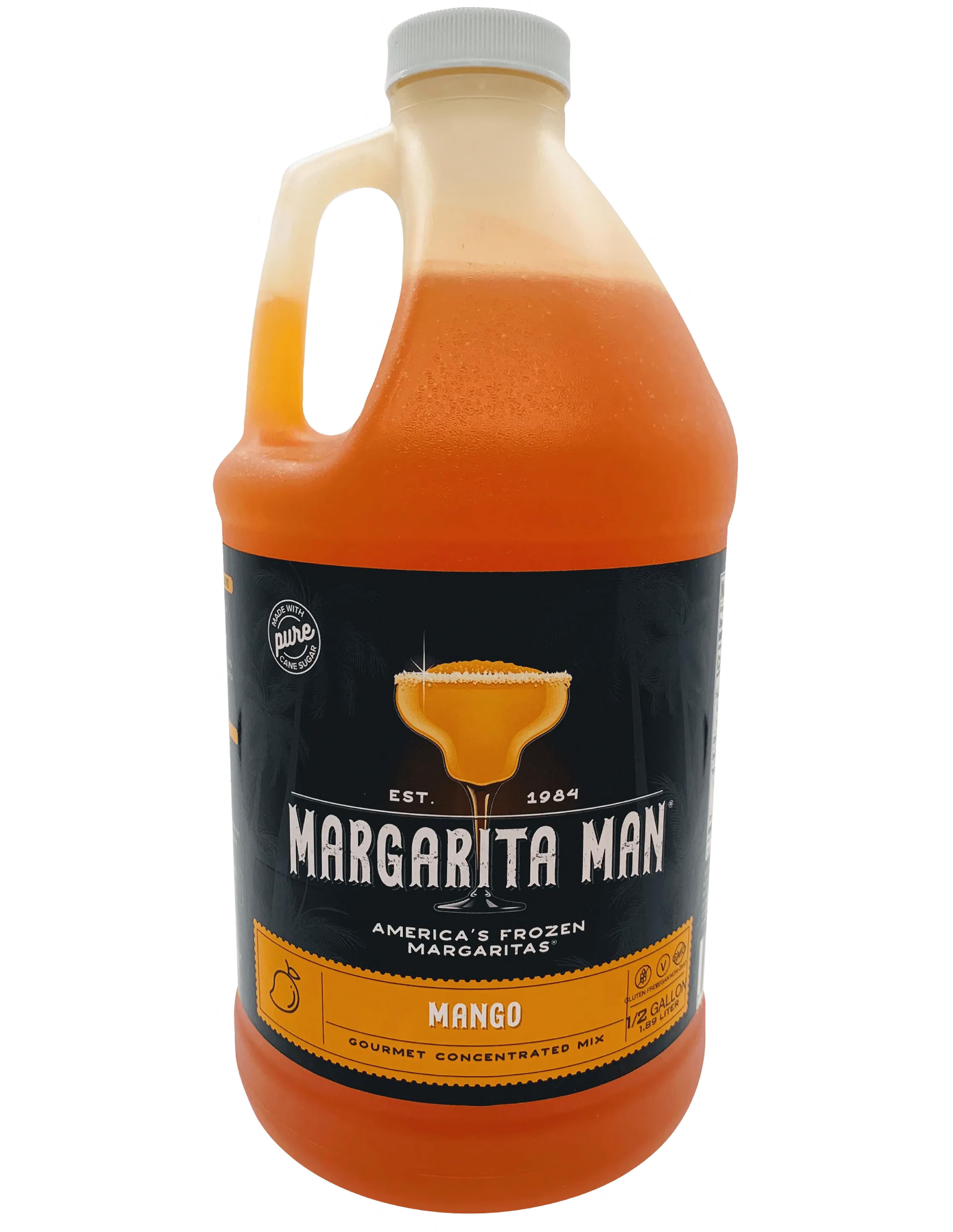 Margarita Man® Mango Drink Mix 64 FLOZ 6 Count/Case