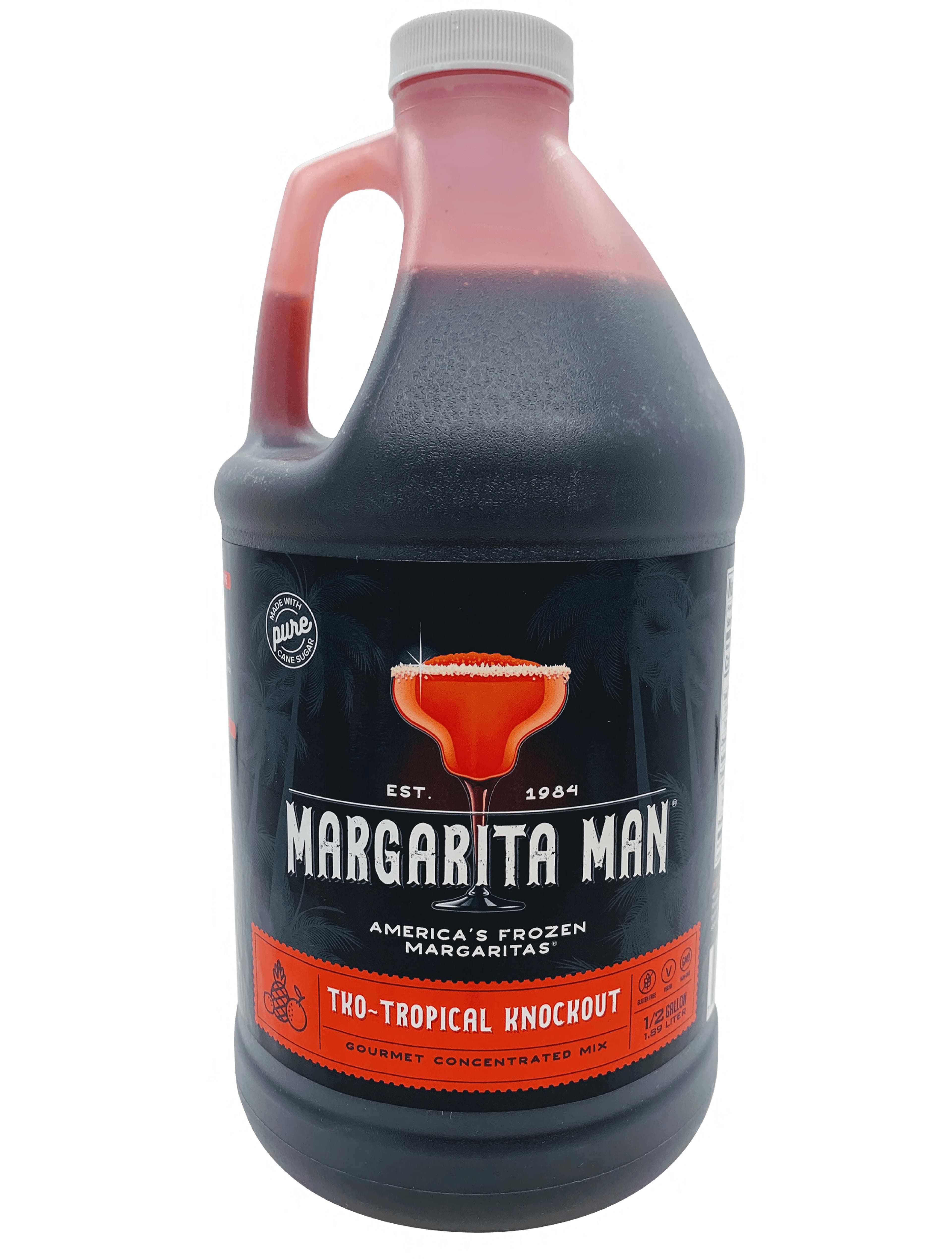 Margarita Man® TKO Tropical Knockout Tropical Punch Drink Mix 6 Count/Case