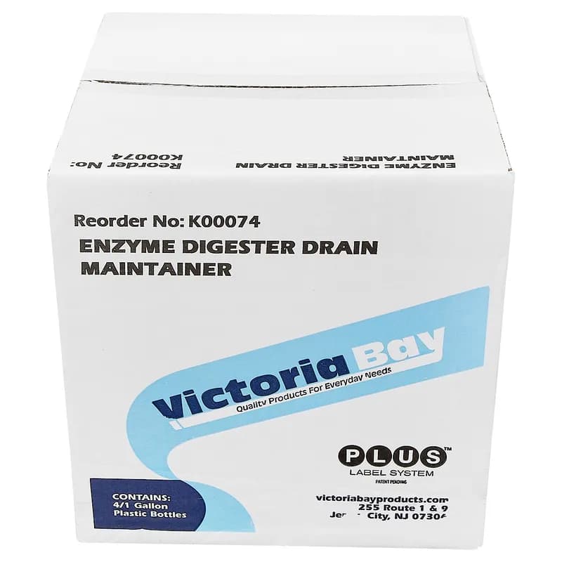 Victoria Bay Enzyme Digester Drain Maintainer 1 GAL 4/Case