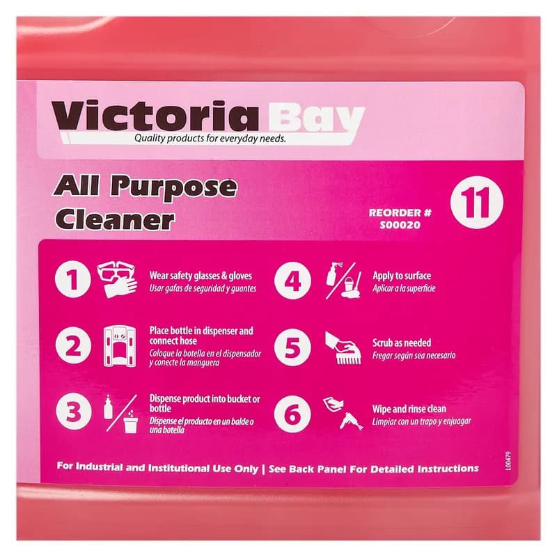 Victoria Bay All Purpose Cleaner CMS #11 1 GAL 2/Case
