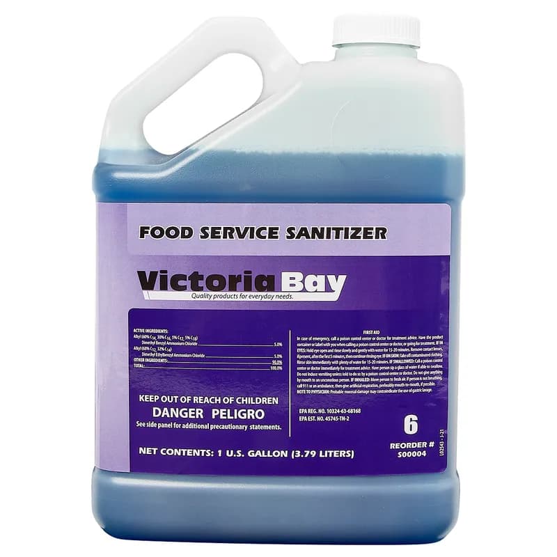 Victoria Bay Food Service Sanitizer CMS #6 1 GAL 2/Case