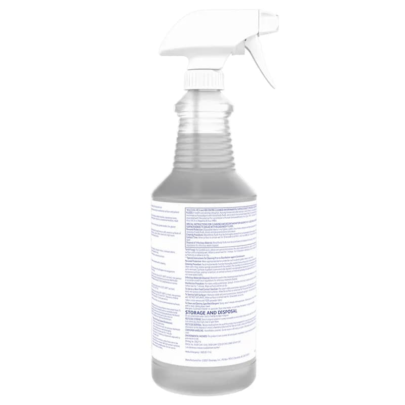 Oxivir® 1 One-Step Disinfectant 32 FLOZ Multi Surface Liquid RTU Accelerated Hydrogen Peroxide (AHP®) 12/Case