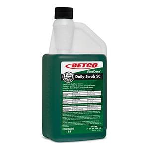 Daily Scrub SC Floor Cleaner 32 OZ RTU Liquid Heavy Duty Squeeze & Pour Bottle 6/Case