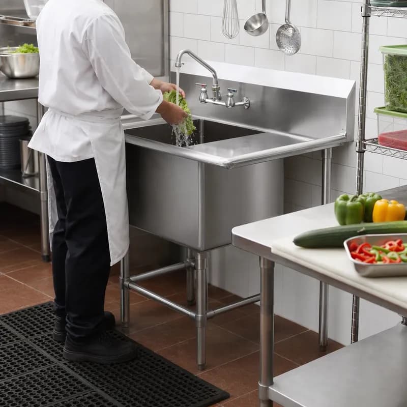 B Series Sink 38.06X25.5 IN 1 Compartment 1/Each