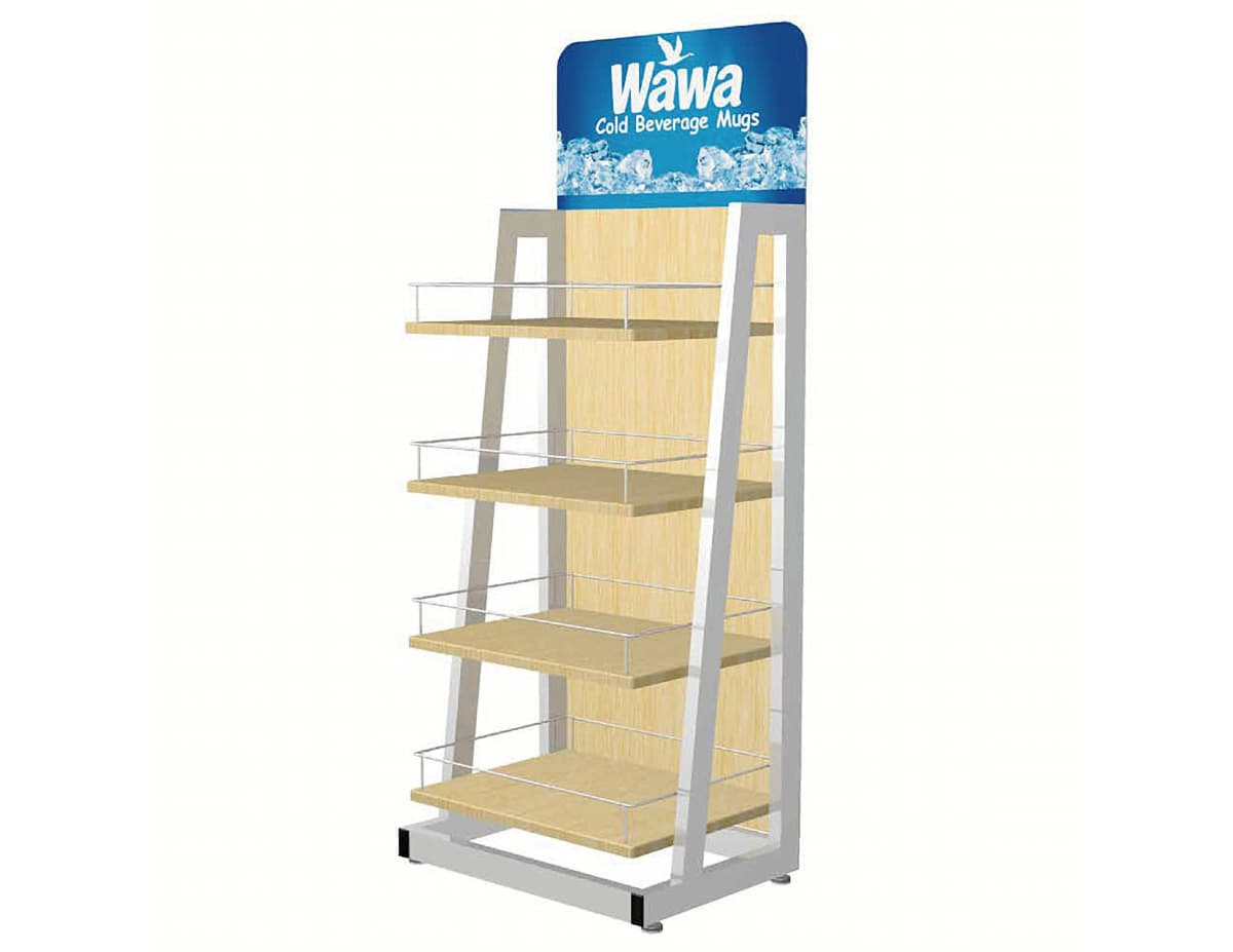 Cold Beverage Mug Rack 1/Each