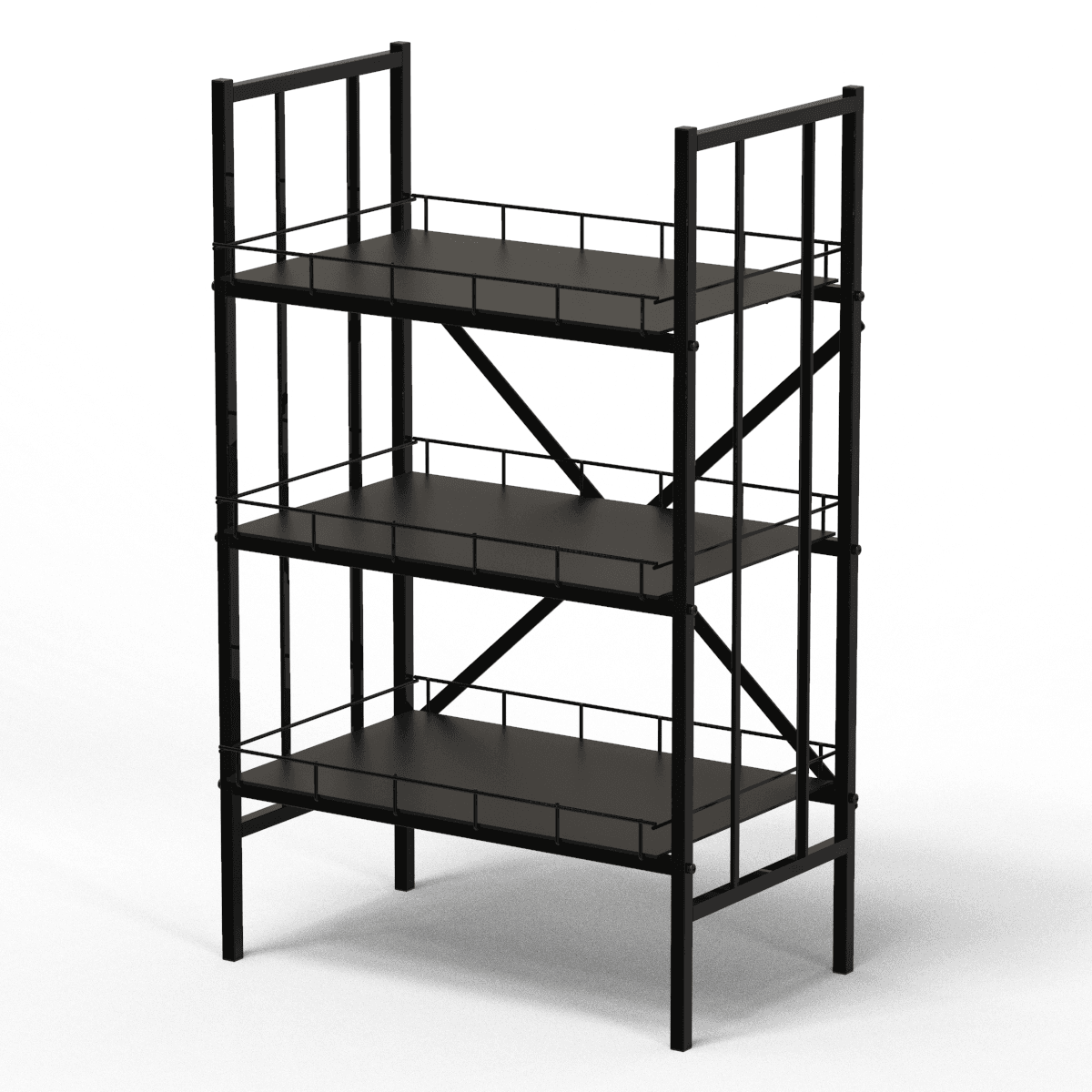 Water Floor Display Black Powder Coat 1/Each