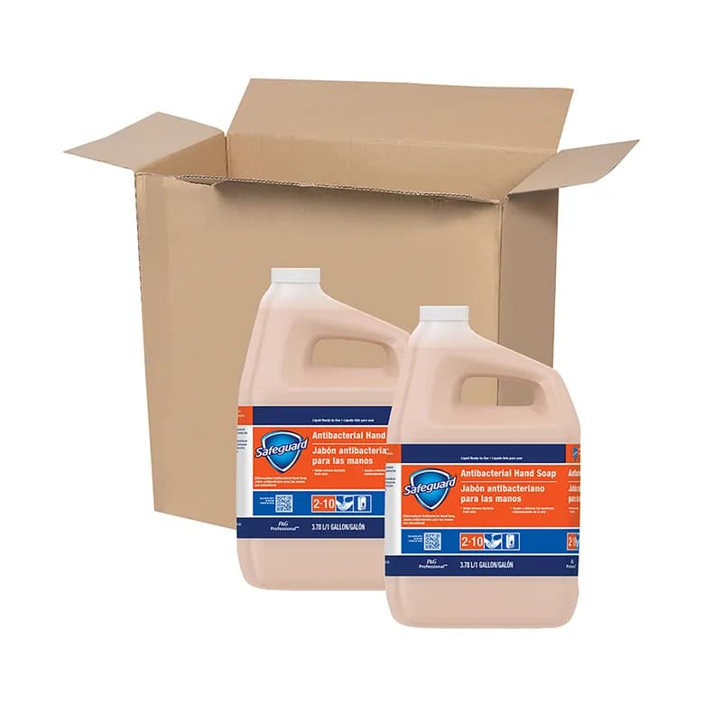 Safeguard Hand Soap Liquid 1 GAL Peach Antibacterial 2/Case