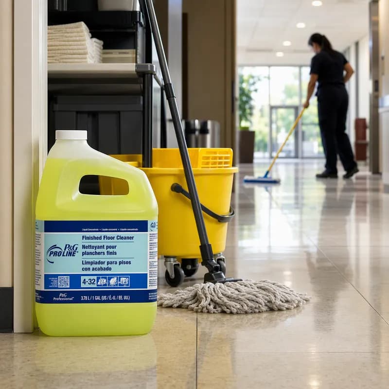 Pro Line® #32 Citrus Scent Floor Cleaner 1 GAL Neutral Concentrate 4/Case