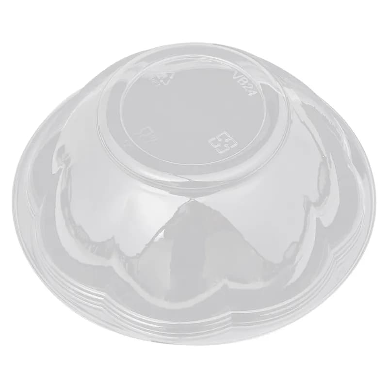 Victoria Bay Salad Bowl & Lid Combo With Dome Lid 24 OZ PET Clear Round Unhinged 150/Case