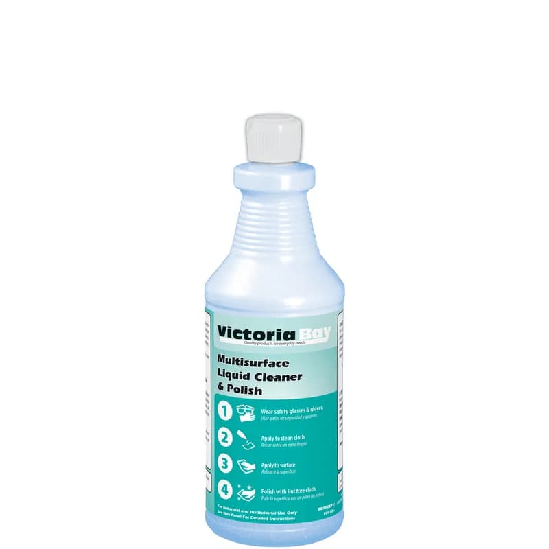 Victoria Bay Multisurface Liquid Cleaner & Polish 32 FLOZ 12/Case